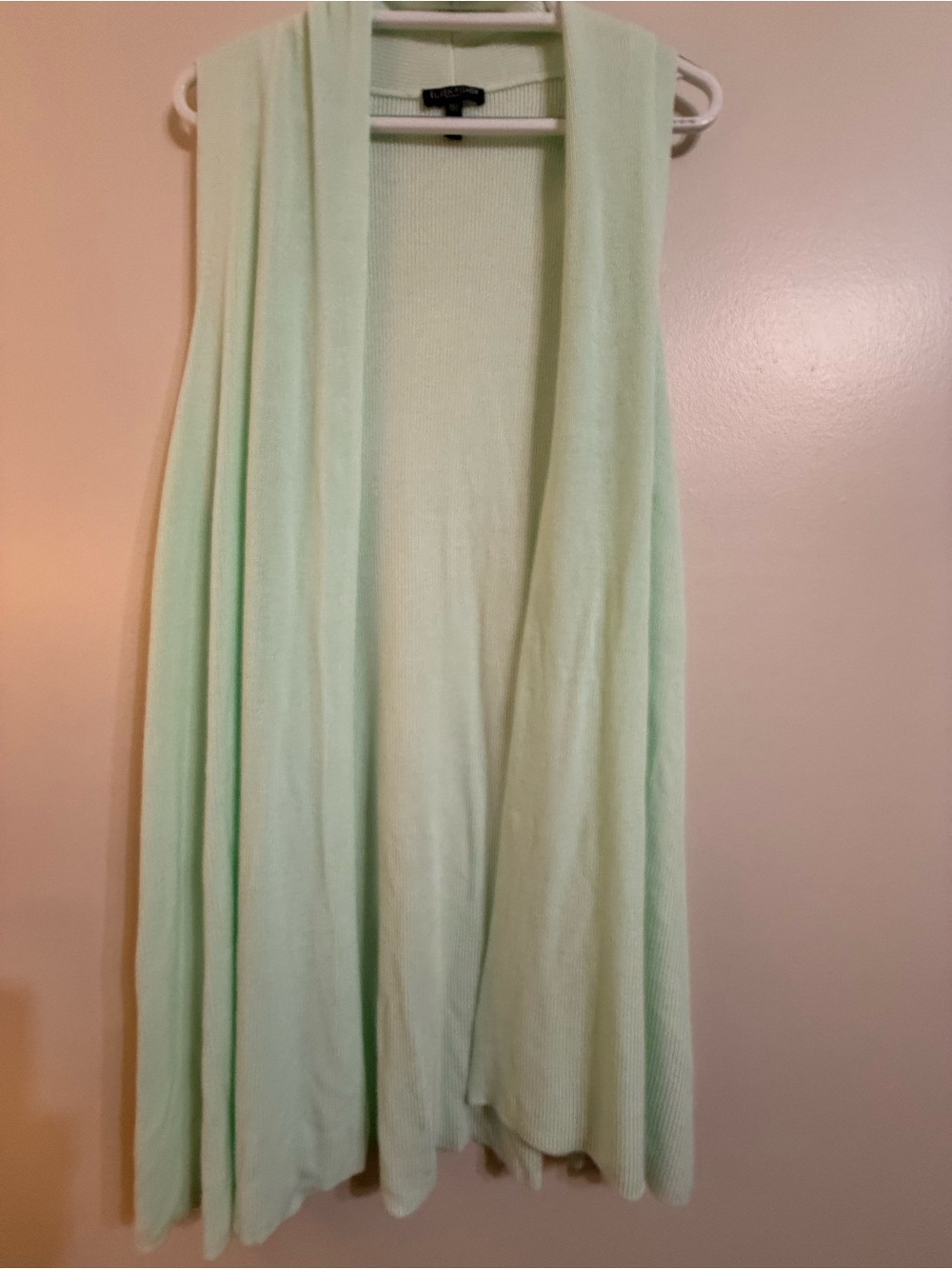 Eileen Fisher Mint Green Vest